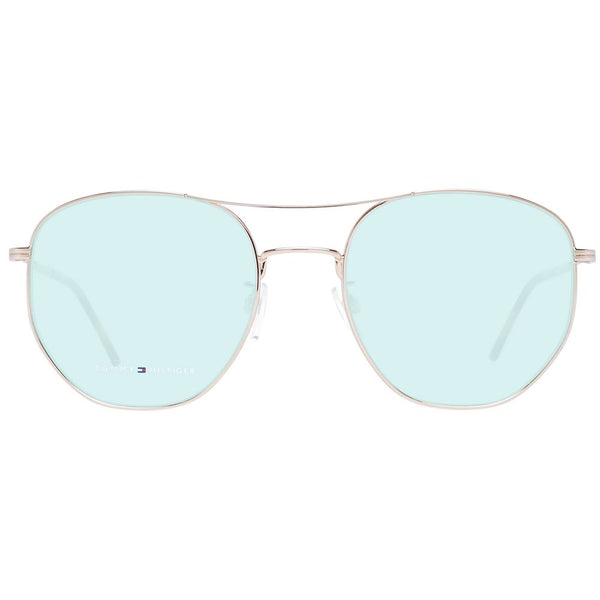 Rose Gold Metal Sunglasses