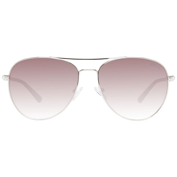 Silver Metal Sunglasses