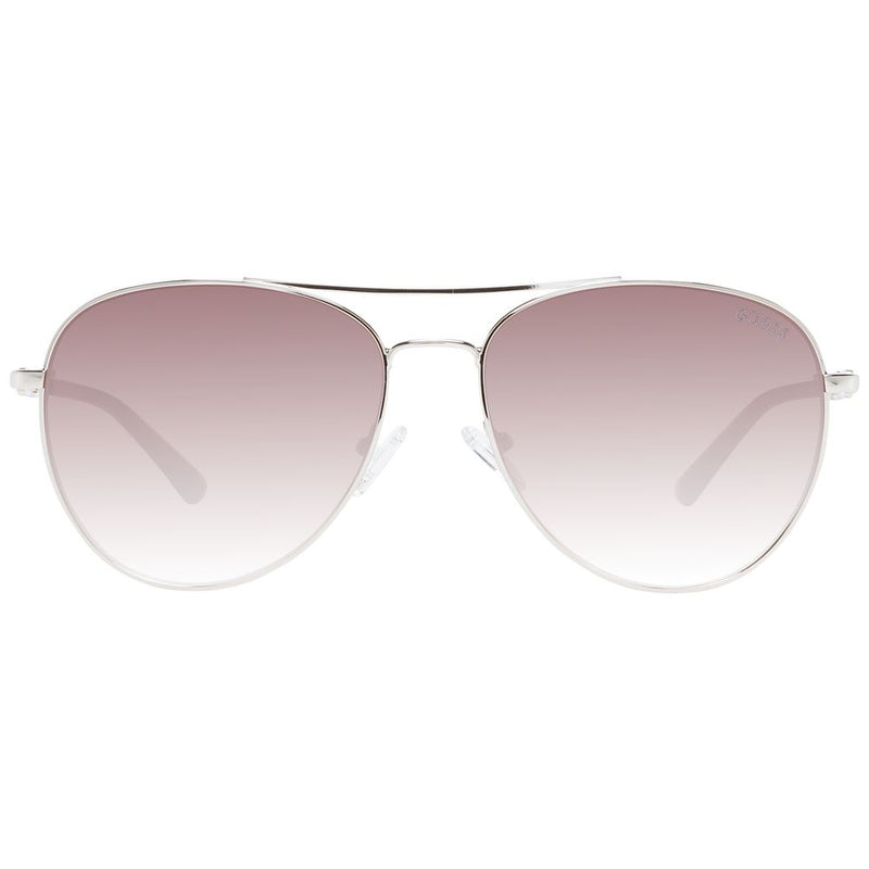 Silver Metal Sunglasses