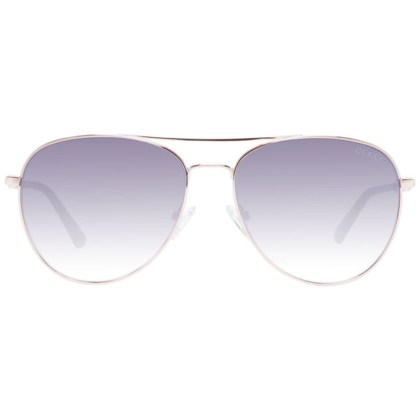 Rose Gold Metal Sunglasses