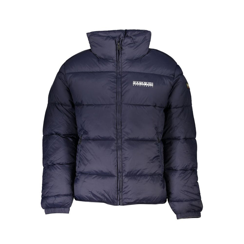 Blue Polyamide Jacket