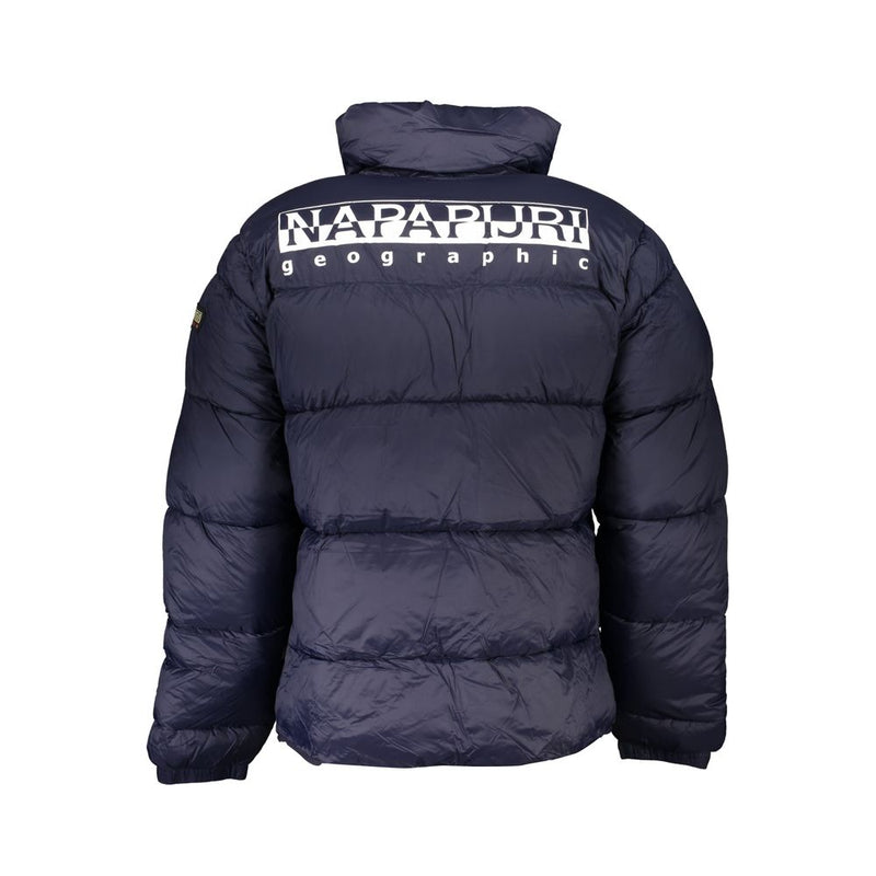 Blue Polyamide Jacket