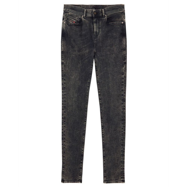 Black Cotton Men Jean