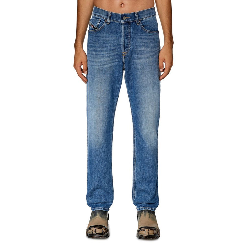 Blue Cotton Men Jeans