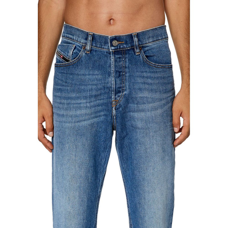 Blue Cotton Men Jeans
