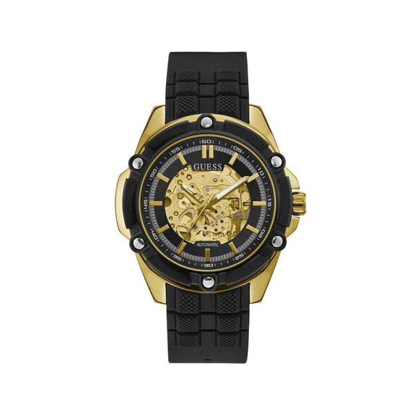 Black Resin Dress Watch