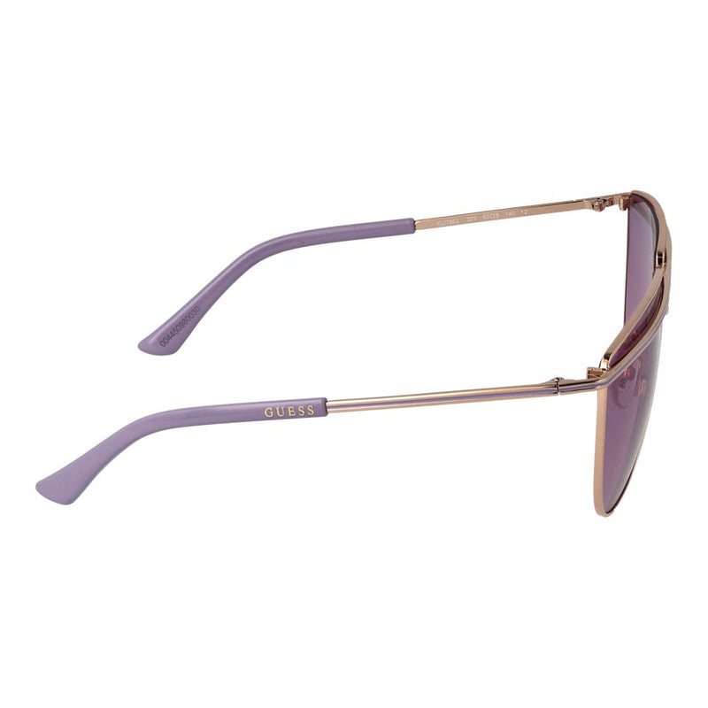 Rose Gold Metal Sunglasses