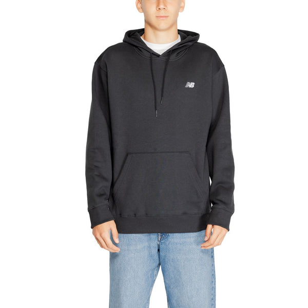 Black Cotton Hoodie