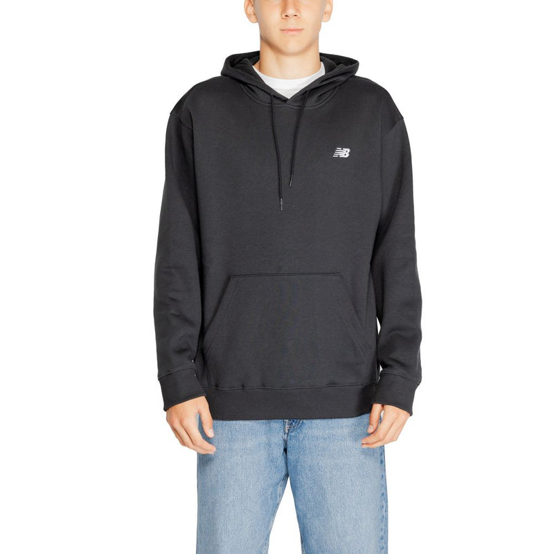 Black Cotton Hoodie