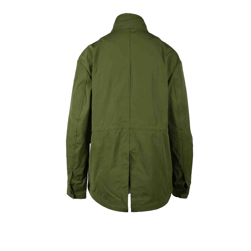 Green Polyester Parka