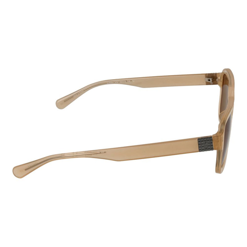 Beige Plastic Sunglasses