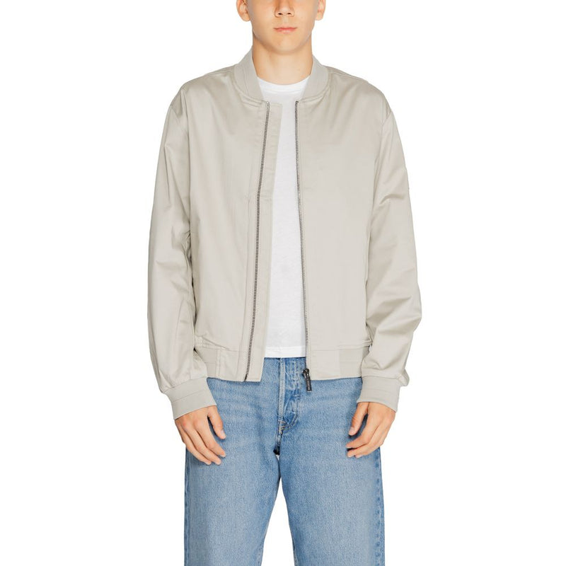 Gray Organic Cotton Bomber