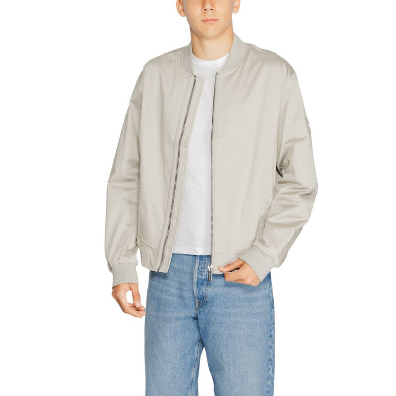 Gray Organic Cotton Bomber