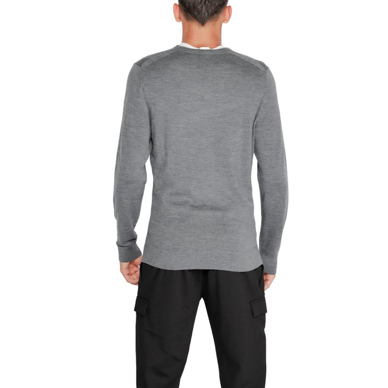 Gray Recycled Wool Sweatshirt
