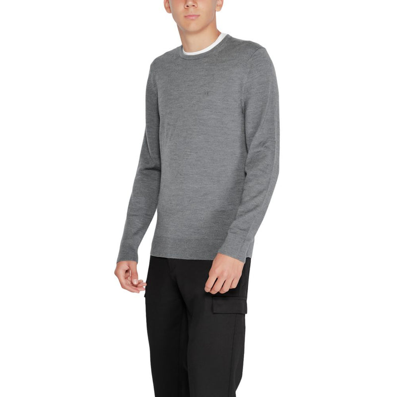 Gray Recycled Wool Sweatshirt