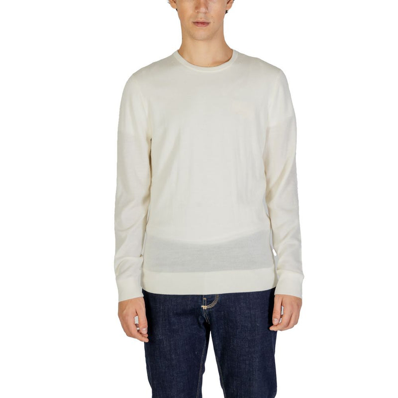 Cream Recycled Wool Sweatshirt