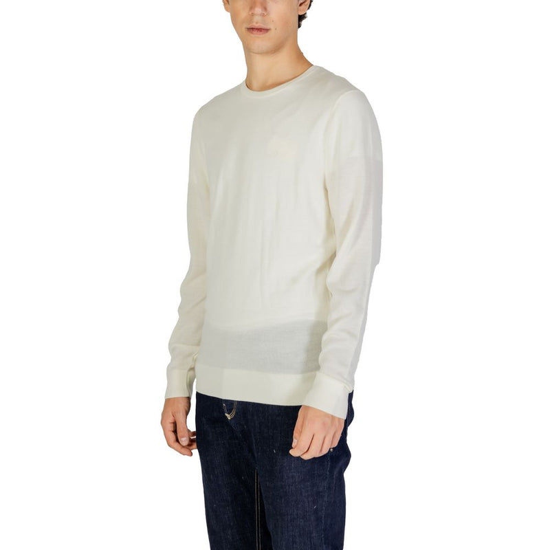 Cream Recycled Wool Sweatshirt