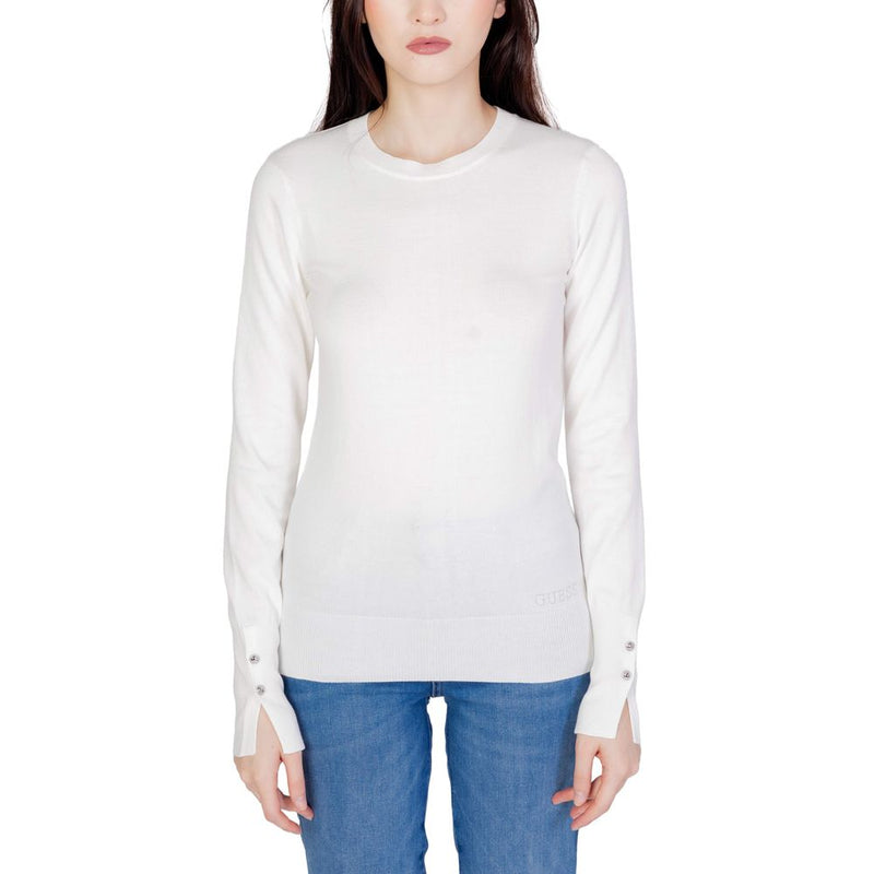 White Cotton Sweatshirt