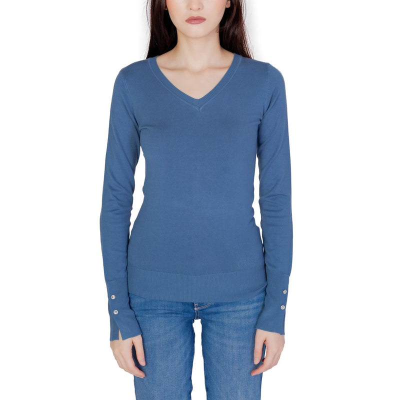 Blue Cotton Sweatshirt