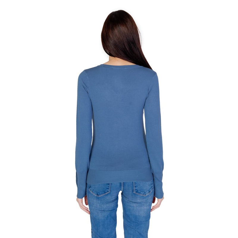Blue Cotton Sweatshirt