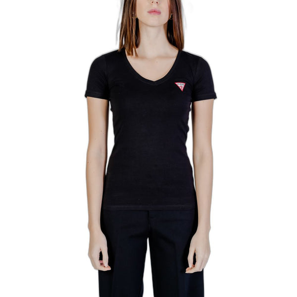 Black Cotton T-Shirt