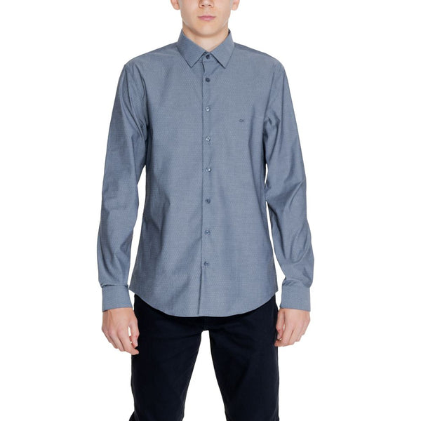 Black Cotton Dress Shirt