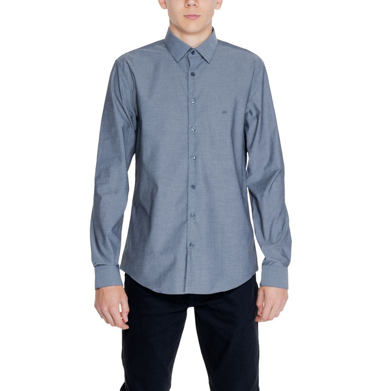 Black Cotton Dress Shirt
