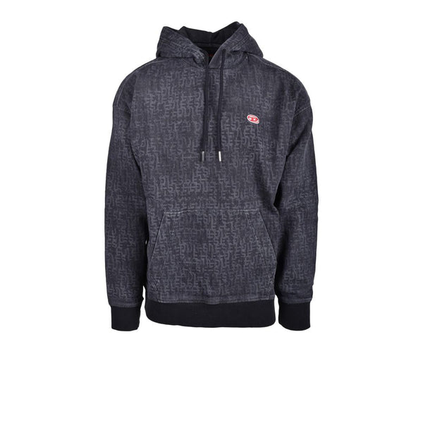 Gray Cotton Hoodie