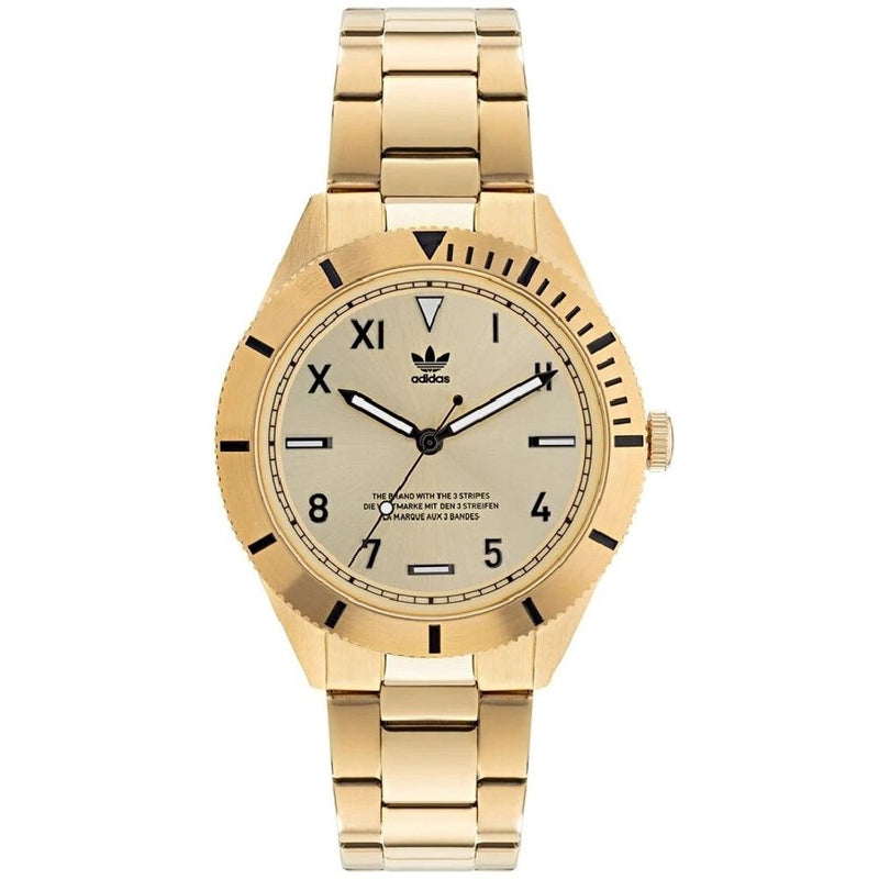 Gold Stainless Steel Bracelet Watch