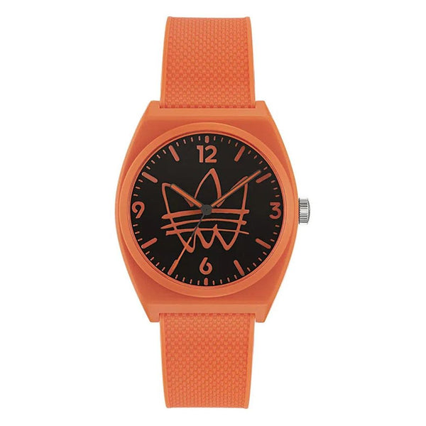 Orange Synthetic Sport Watch