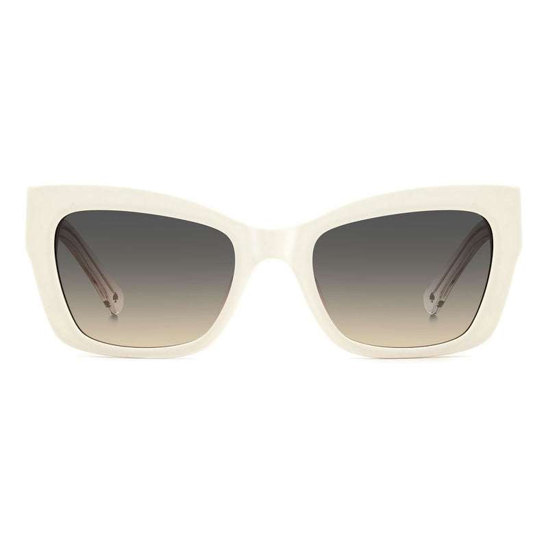 White Acetate Sunglasses