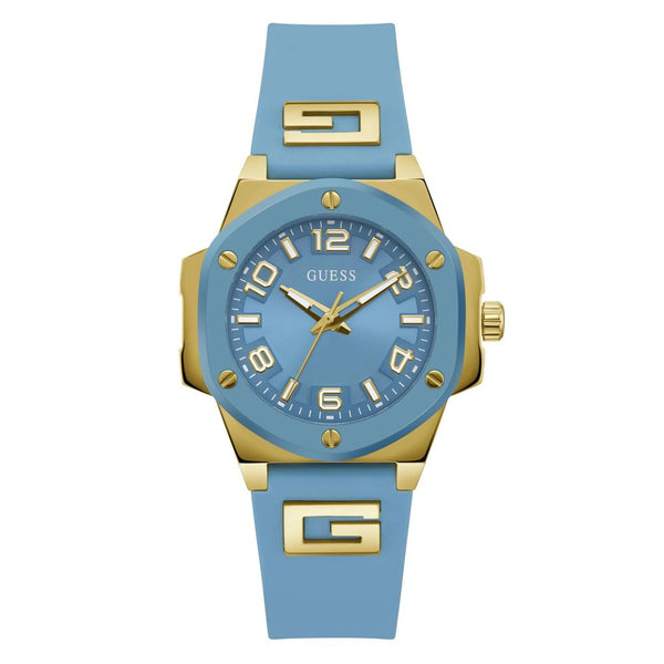 Blue Synthetic Bracelet Watch