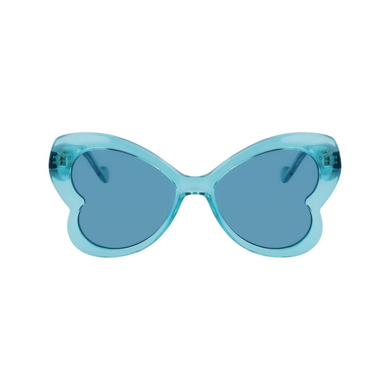 Blue Injected Sunglasses