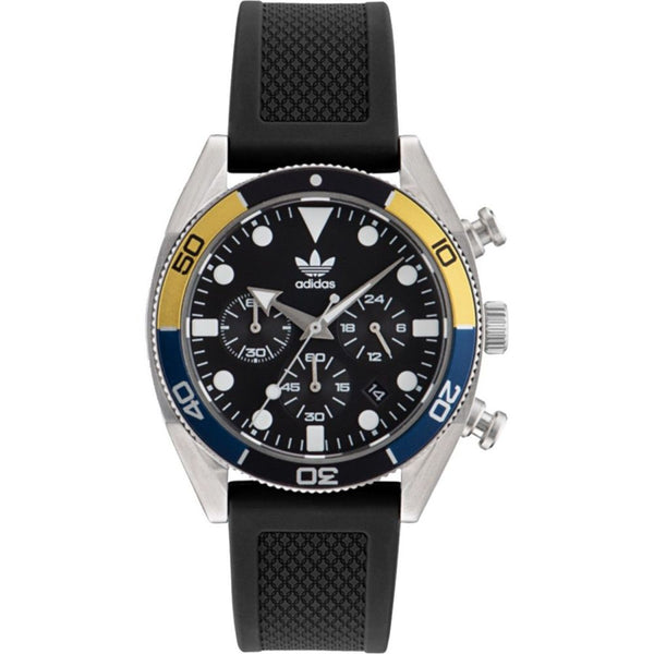 Black Synthetic Sport Watch