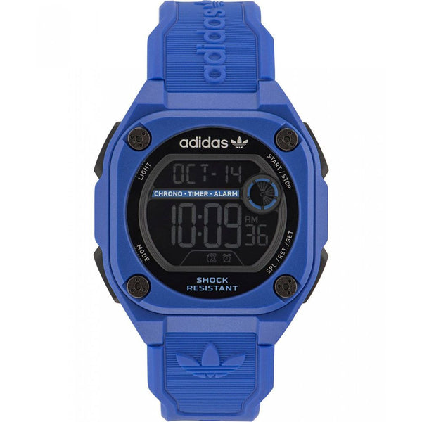 Blue Synthetic Digital Watch