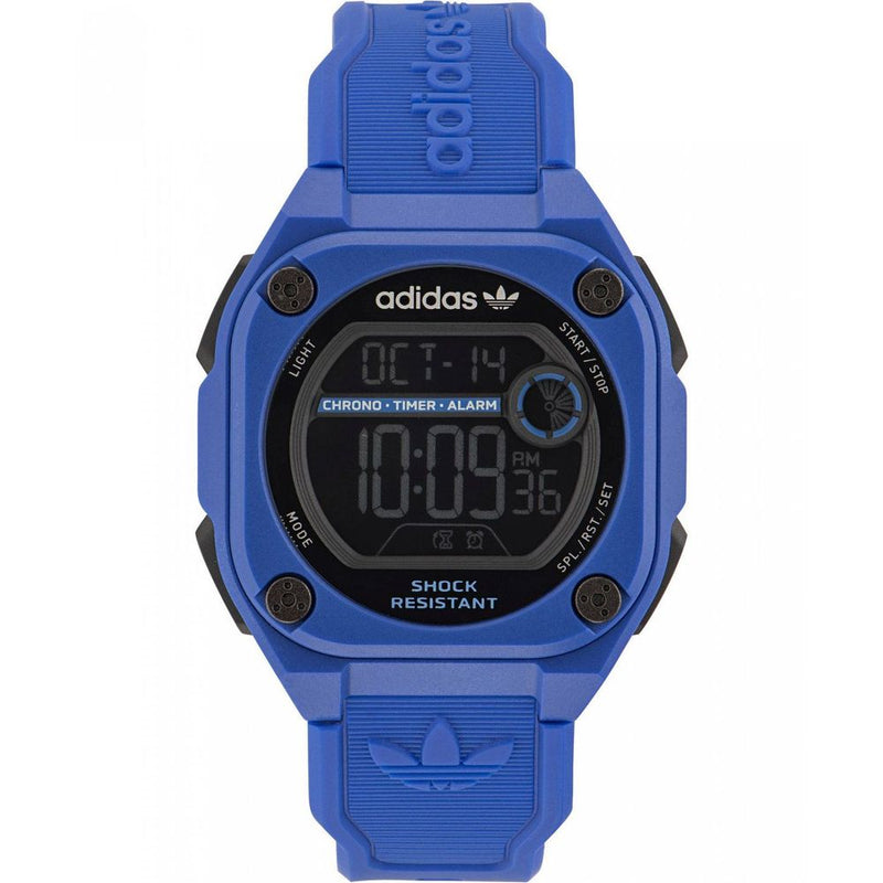 Blue Synthetic Digital Watch
