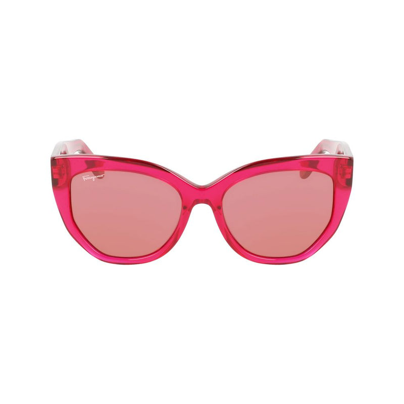 Red Acetate Sunglasses