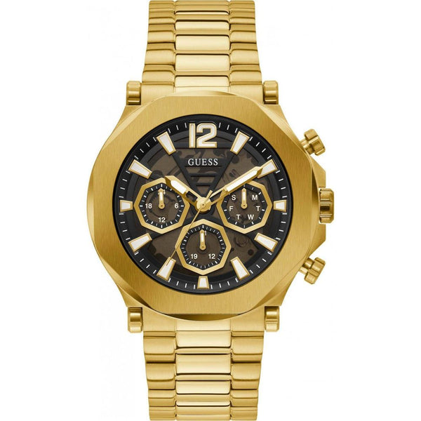 Gold Stainless Steel Dress Watch