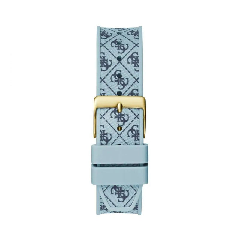 Blue Synthetic Dress Watch