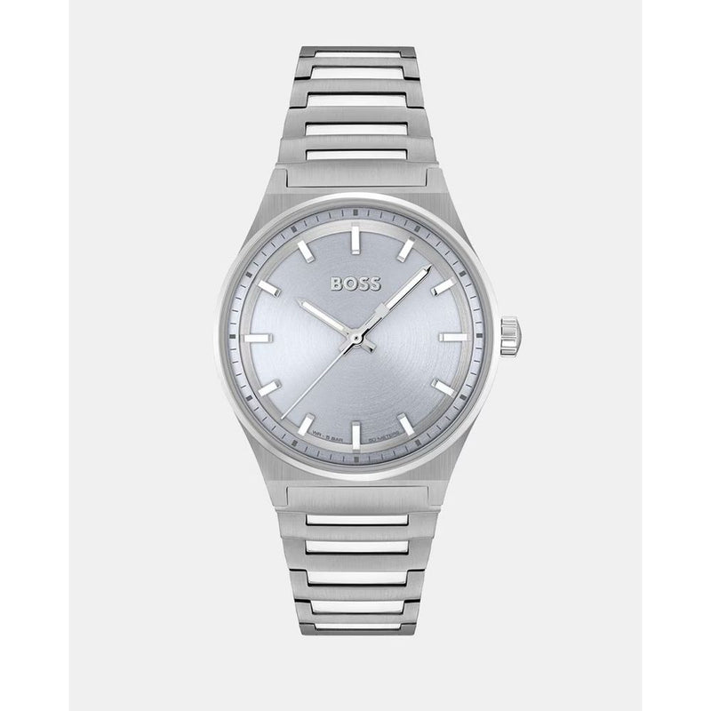 Silver Stainless Steel Dress Watch