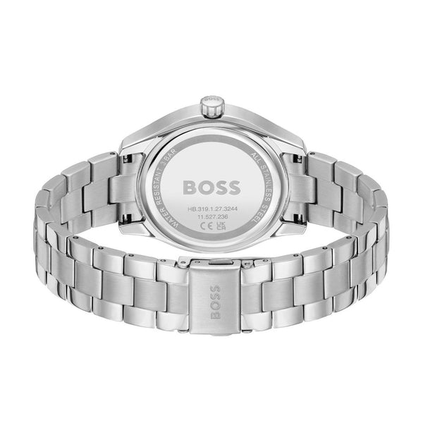 Silver Stainless Steel Dress Watch
