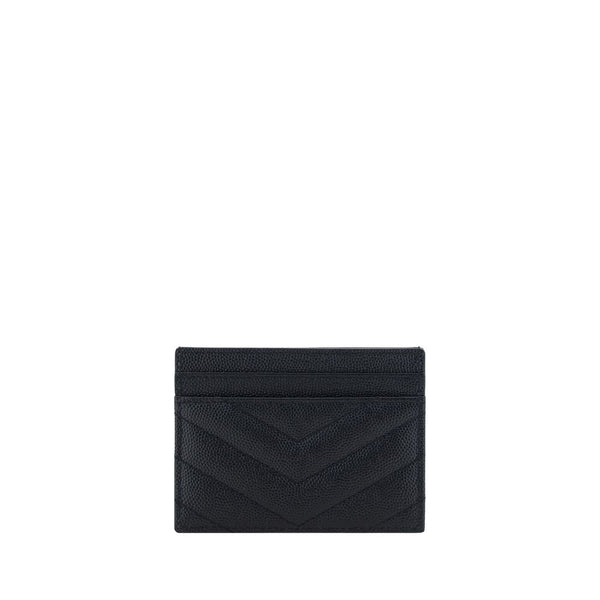 Black Leather Card Holder