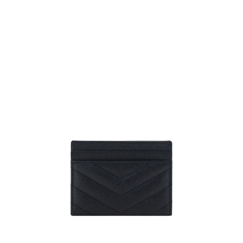 Black Leather Card Holder