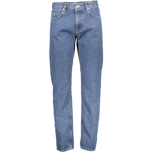 Blue Cotton Men's Jeans