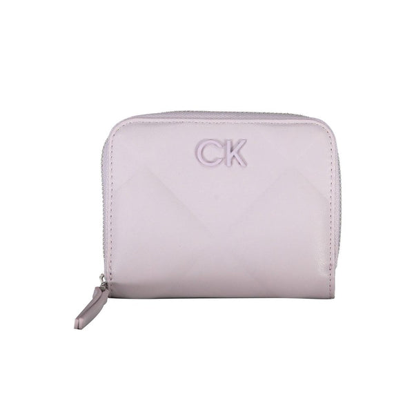 Purple Polyester Women Wallet