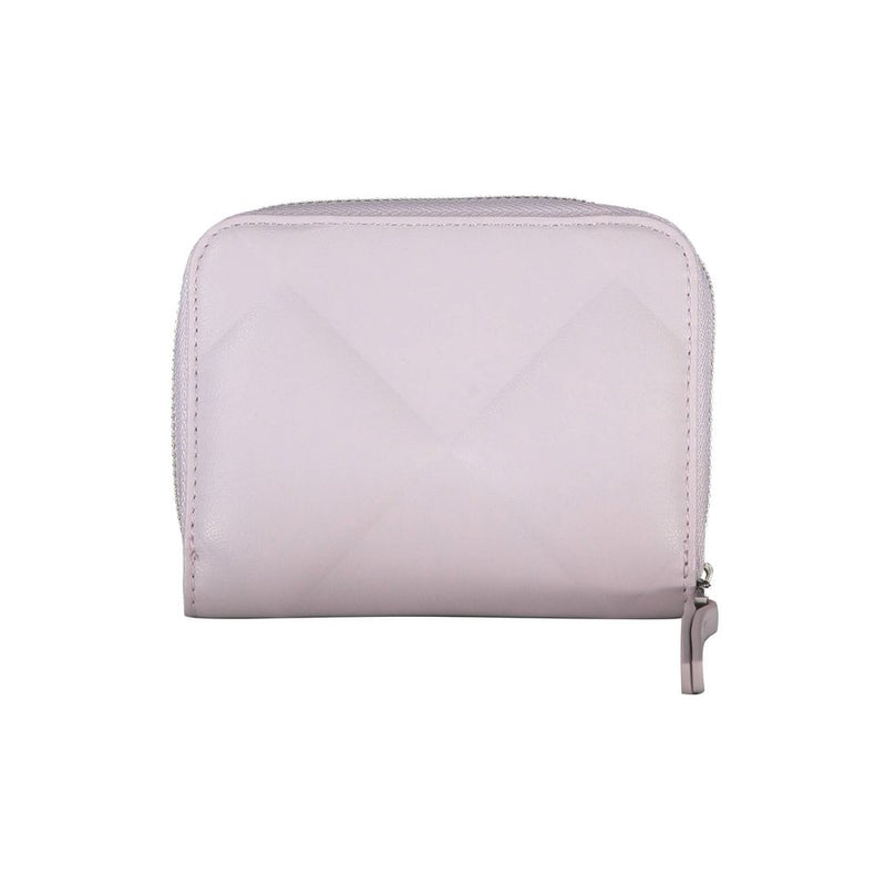 Purple Polyester Women Wallet
