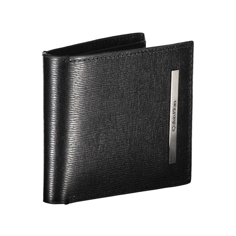 Black Eco Leather Men Wallet