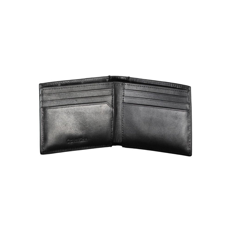 Black Eco Leather Men Wallet