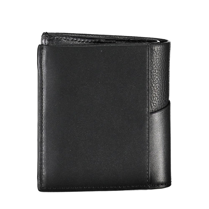 Black Recycled Polyester Men Wallet