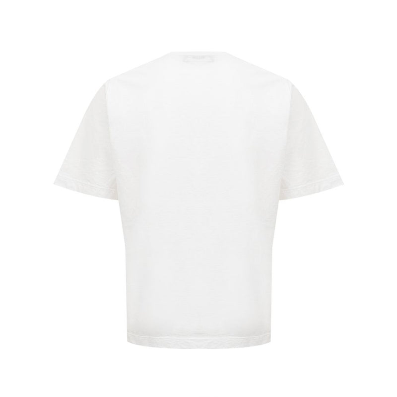 Elegant Cotton White Tee for Stylish Women